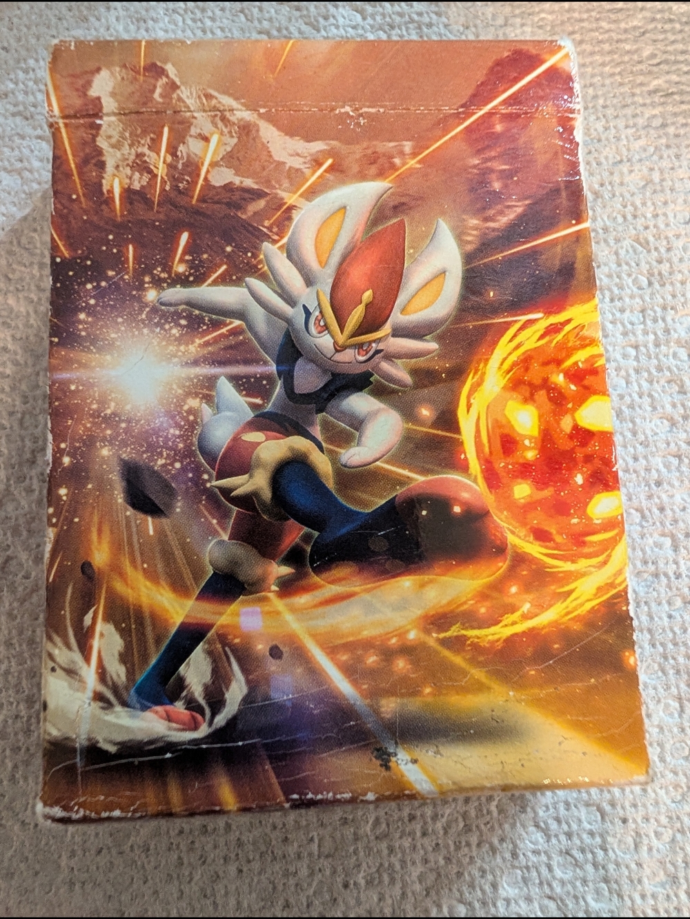 Pokemon Blaziken Poster in Red, Gold and Black